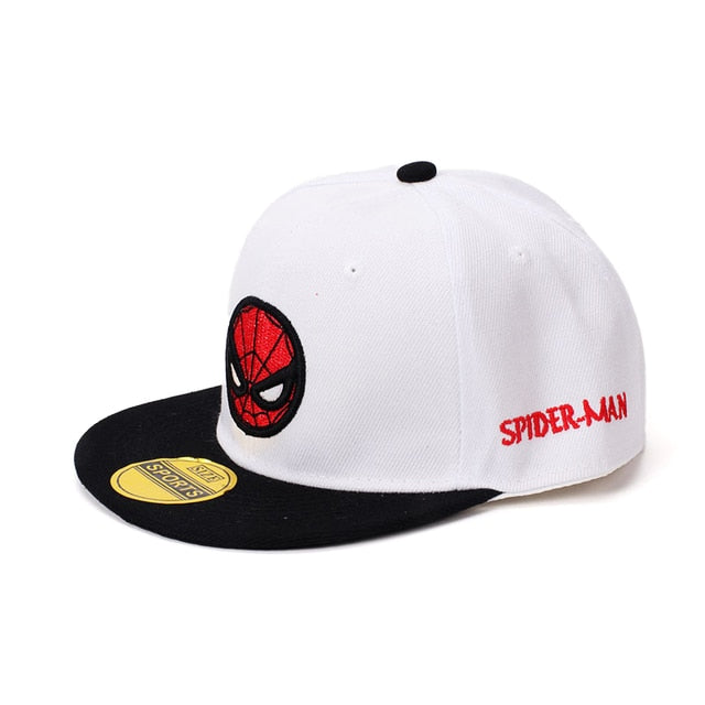 2023 Disney Spiderman Cartoon Baby Hat Kids Baseball Cap Boy Girl Marvel Caps Snapback Hip Hop Child Toddler Cap Adjustable 2-8Y